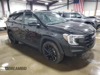 2024 GMC Terrain SLE with VIN 3GKALTEG3RL386064, listed as a Copart auction lot 48030825 with 7,144 mi miles and Salvage Title. Bid and sale history available at DreamBid. Image 4.