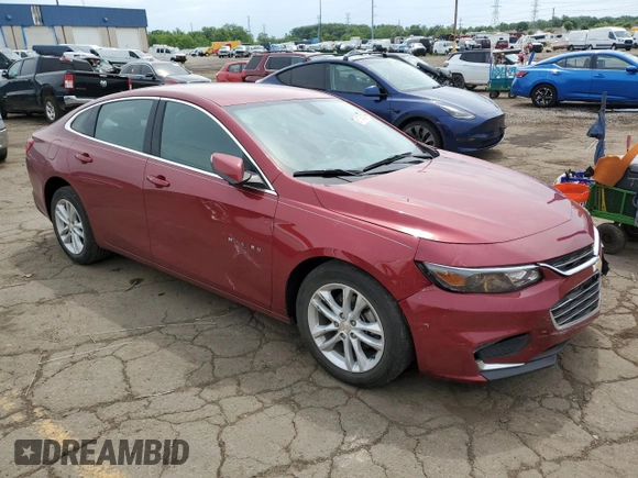 2018 Chevrolet Malibu LT with VIN 1G1ZD5ST6JF220959, listed as a Copart auction lot 61784345 with 37,861 mi miles and Clean title. Bid and sale history available at DreamBid. Image 4.