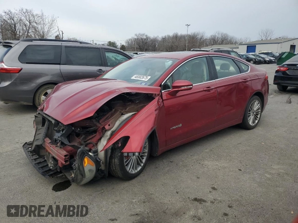 2014 Ford Fusion SE Hybrid with VIN 3FA6P0LU5ER145861, listed as a Copart auction lot 46582675 with Not Provided miles and Salvage Title. Bid and sale history available at DreamBid. Image 1.