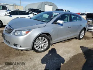2013 Buick LaCrosse Leather with VIN 1G4GC5E39DF244539, listed as a Copart auction lot 46064425 with 109,425 mi miles and Salvage Title. Bid and sale history available at carsss.com. Image 1.