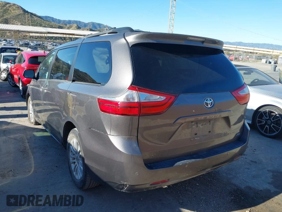 2017 Toyota Sienna XLE Auto Access Seat with VIN 5TDYZ3DC0HS836849, listed as a IAAI auction lot 41846570 with 158,056 mi miles and . Bid and sale history available at DreamBid. Image 3.