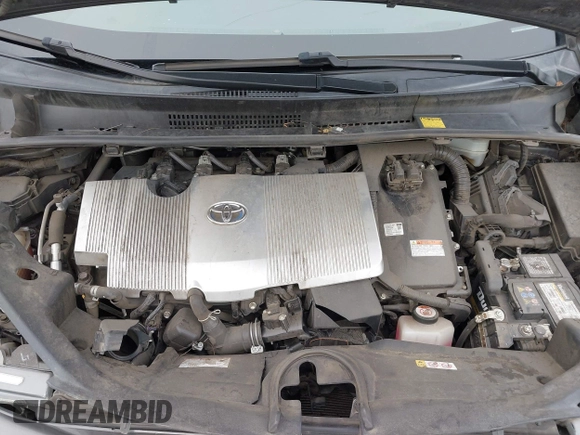 2018 Toyota Prius Two with VIN JTDKBRFU5J3595848, listed as a IAAI auction lot 41559864 with 190,346 mi miles and . Bid and sale history available at carsss.com. Image 10.