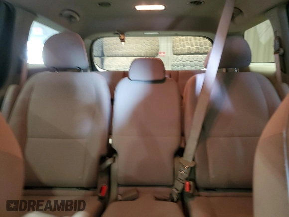 2018 Kia Sedona LX with VIN KNDMB5C14J6395781, listed as a Copart auction lot 47040825 with 150,983 mi miles and Salvage Title. Bid and sale history available at DreamBid. Image 10.
