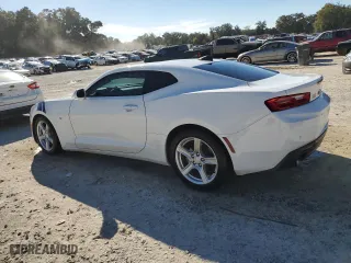 2018 Chevrolet Camaro 2LT with VIN 1G1FD1RS3J0142541, listed as a Copart auction lot 82990414 with 64,933 mi miles and Salvage Title. Bid and sale history available at carsss.com. Image 2.