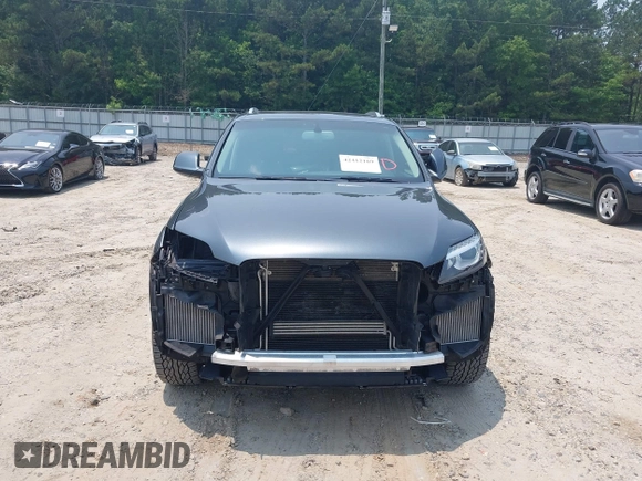 2014 Audi Q7 Premium Plus with VIN WA1LMAFE2ED003874, listed as a IAAI auction lot 42412169 with 65,621 mi miles and . Bid and sale history available at DreamBid. Image 6.