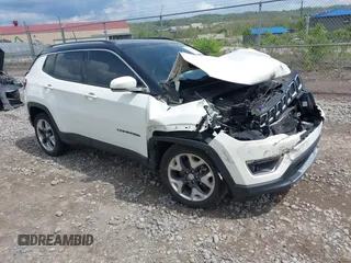 2019 Jeep Compass Limited z VIN 3C4NJDCB2KT704231, wystawiony jako IAAI lot #42175991 z przebiegiem 70 892 mil mil oraz . Historia ofert i sprzedaży dostępna na DreamBid. Obrazek 1.