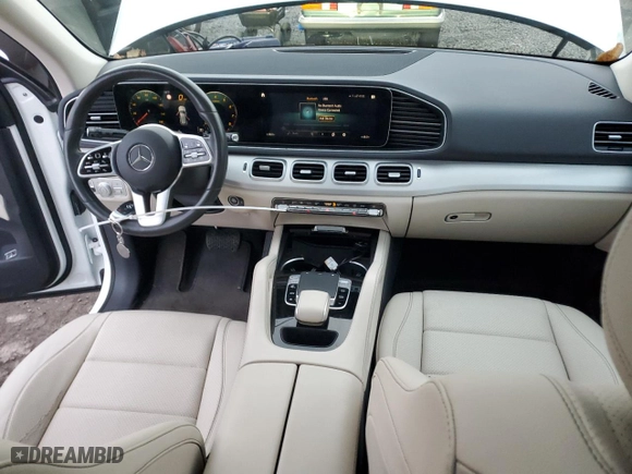 2020 Mercedes-Benz GLE with VIN 4JGFB4KEXLA061628, listed as a Copart auction lot 83780094 with 55,148 mi miles and Salvage Title. Bid and sale history available at carsss.com. Image 8.
