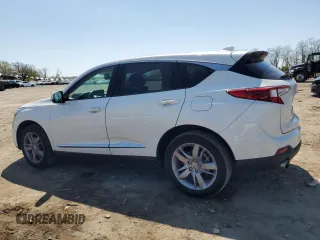 2020 Acura RDX Advance with VIN 5J8TC2H77LL030246, listed as a Copart auction lot 52357305 with 49,442 mi miles and Salvage title. Bid and sale history available at DreamBid. Image 2.
