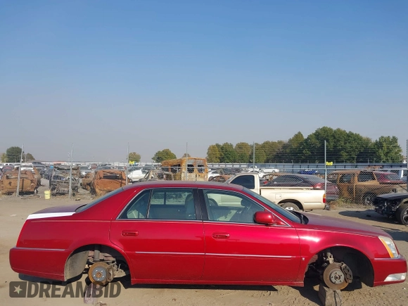 2008 Cadillac DTS 1SC with VIN 1G6KD57Y08U143396, listed as a IAAI auction lot 40618555 with 124,706 mi miles and . Bid and sale history available at carsss.com. Image 13.