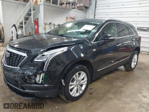 2022 Cadillac XT5 FWD Luxury with VIN 1GYKNAR47NZ100356, listed as a IAAI auction lot 42393314 with 91,492 mi miles and . Bid and sale history available at DreamBid. Image 2.