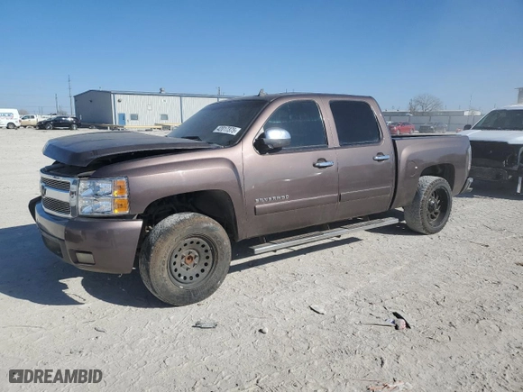 2007 Chevrolet Silverado 1500 LTZ with VIN 2GCEC13J471654876, listed as a Copart auction lot 42017375 with 0 mi miles and Clean Title. Bid and sale history available at carsss.com. Image 1.