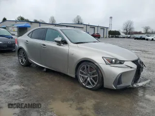 2020 Lexus IS 350 F Sport with VIN JTHGZ1E2XL5018242, listed as a Copart auction lot 51937885 with Not Provided miles and Salvage Title. Bid and sale history available at DreamBid. Image 4.