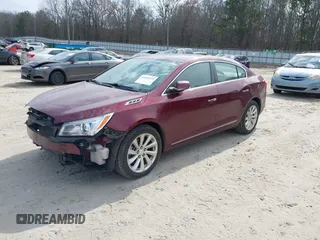 2015 Buick LaCrosse Leather with VIN 1G4GB5G36FF343550, listed as a IAAI auction lot 41623472 with 166,912 mi miles and . Bid and sale history available at DreamBid. Image 2.
