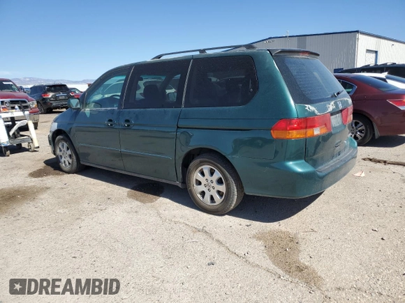 2003 Honda Odyssey EX-L with VIN 2HKRL18763H504100, listed as a Copart auction lot 45735815 with 267,723 mi miles and Clean title. Bid and sale history available at DreamBid. Image 2.