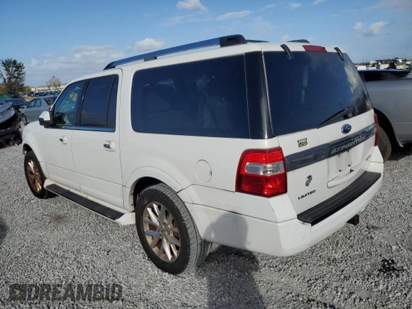 2015 Ford Expedition Max Limited with VIN 1FMJK1KT7FEF07240, listed as a Copart auction lot 84794434 with 191,534 mi miles and Clean Title. Bid and sale history available at carsss.com. Image 2.