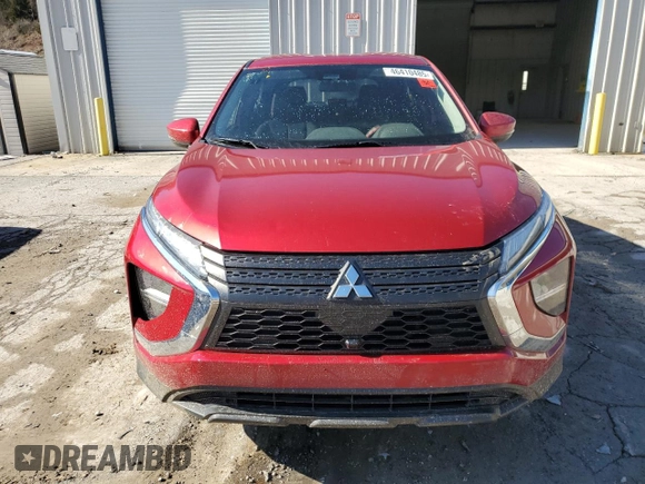 2022 Mitsubishi Eclipse Cross ES with VIN JA4ATUAA6NZ013214, listed as a Copart auction lot 46410485 with 67,245 mi miles and Salvage title. Bid and sale history available at DreamBid. Image 5.