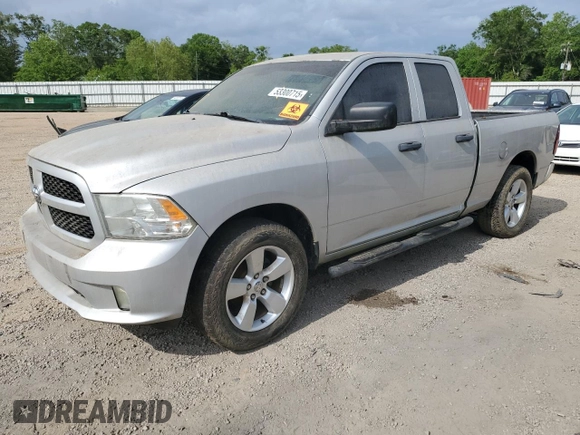 2015 Ram 1500 Express with VIN 1C6RR6FT3FS779545, listed as a Copart auction lot 53300715 with 156,972 mi miles and Salvage title. Bid and sale history available at DreamBid. Image 1.