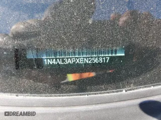 2014 Nissan Altima 2.5 S with VIN 1N4AL3APXEN256817, listed as a Copart auction lot 50710245 with 152,757 mi miles and Salvage Title. Bid and sale history available at carsss.com. Image 14.