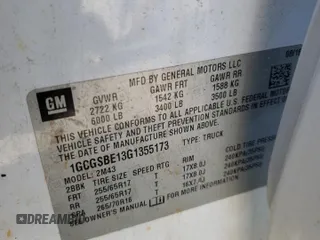 2016 Chevrolet Colorado z VIN 1GCGSBE13G1355173, wystawiony jako Copart lot #81903504 z przebiegiem 106 000 mil mil oraz Czysty tytuł • Clean title. Historia ofert i sprzedaży dostępna na DreamBid. Obrazek 12.