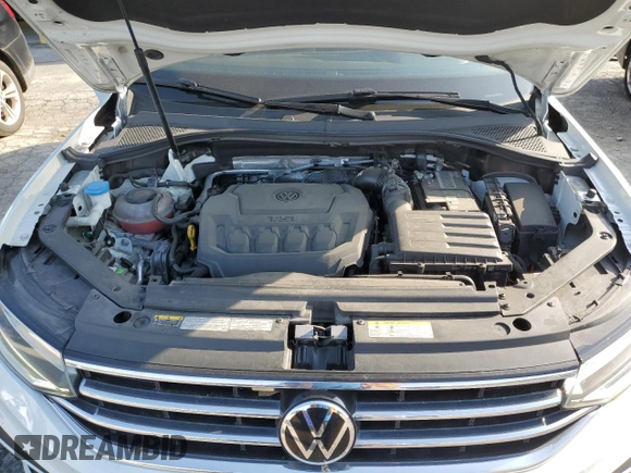 2022 Volkswagen Tiguan SE with VIN 3VV2B7AX4NM089729, listed as a Copart auction lot 55152505 with 49,135 mi miles and Salvage title. Bid and sale history available at DreamBid. Image 12.