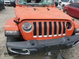 2018 Jeep Wrangler Unlimited Sahara with VIN 1C4HJXEG1JW175936, listed as a Copart auction lot 55610375 with 39,479 mi miles and Salvage title. Bid and sale history available at DreamBid. Image 11.