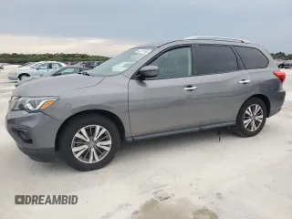 2019 Nissan Pathfinder SL z VIN 5N1DR2MN9KC645428, wystawiony jako Copart lot #46375165 z przebiegiem 77 499 mil mil oraz Nie do naprawy • Non repairable. Historia ofert i sprzedaży dostępna na DreamBid. Obrazek 1.