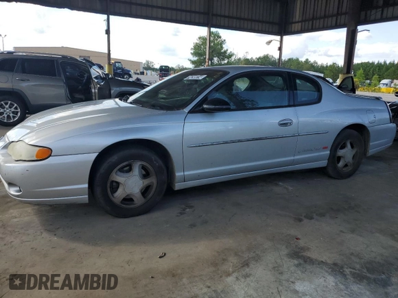 2002 Chevrolet Monte Carlo SS with VIN 2G1WX15K629320785, listed as a Copart auction lot 74295014 with 197,665 mi miles and Clean Title. Bid and sale history available at carsss.com. Image 1.