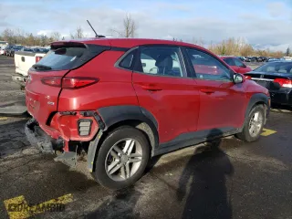 2021 Hyundai Kona SE with VIN KM8K1CAA5MU660043, listed as a Copart auction lot 86855424 with 68,826 mi miles and Salvage Title. Bid and sale history available at carsss.com. Image 3.