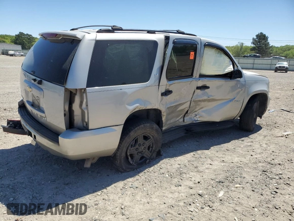 2007 Chevrolet Tahoe LS with VIN 1GNFC13J07R138873, listed as a Copart auction lot 51672405 with 151,842 mi miles and Salvage title. Bid and sale history available at DreamBid. Image 3.