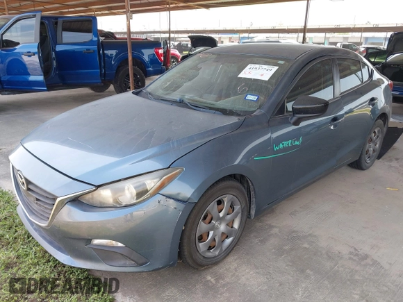 2014 Mazda 3 i SV with VIN JM1BM1T72E1189912, listed as a IAAI auction lot 41937749 with Not Provided miles and . Bid and sale history available at DreamBid. Image 2.