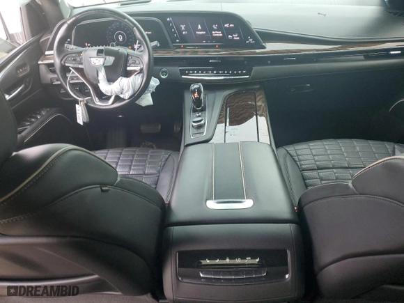 2022 Cadillac Escalade Sport Platinum with VIN 1GYS4GKL5NR186998, listed as a Copart auction lot 85714654 with 47,577 mi miles and Salvage Title. Bid and sale history available at carsss.com. Image 8.
