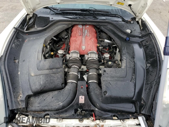 2010 Ferrari California с VIN ZFF65LJA9A0175998, выставлен на аукционе Copart как лот 42335685 с пробегом 45 323 миль миль и Списание • Salvage title. История ставок и продаж доступна на DreamBid. Изображение 11.