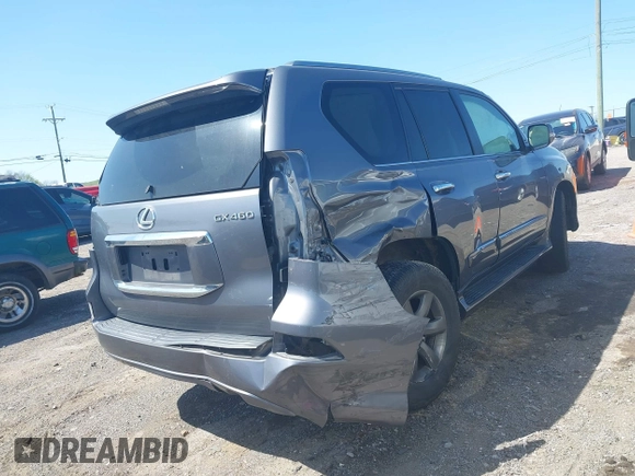 2017 Lexus GX 460 with VIN JTJBM7FX2H5155798, listed as a IAAI auction lot 41984915 with 101,992 mi miles and . Bid and sale history available at DreamBid. Image 4.