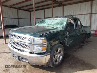 2015 Chevrolet Silverado 1500 LT with VIN 1GCRCREC6FZ161835, listed as a IAAI auction lot 41516896 with 206,305 mi miles. Bid and sale history available at carsss.com. Image 18.