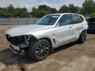 2022 BMW X5 xDrive45e with VIN 5UXTA6C06N9J13414, listed as a Copart auction lot 60317535 with 53,767 mi miles and Salvage title. Bid and sale history available at DreamBid. Image 1.