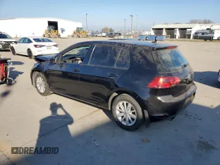 2015 Volkswagen Golf TSI S z VIN 3VW117AU7FM100644, wystawiony jako Copart lot #86591564 z przebiegiem 93 713 mil mil oraz Szkoda całkowita • Salvage title. Historia ofert i sprzedaży dostępna na DreamBid. Obrazek 2.