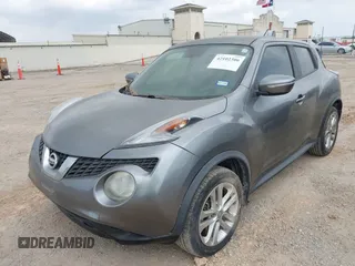 2015 Nissan Juke S with VIN JN8AF5MR8FT512769, listed as a IAAI auction lot 42102306 with 74,952 mi miles. Bid and sale history available at carsss.com. Image 6.