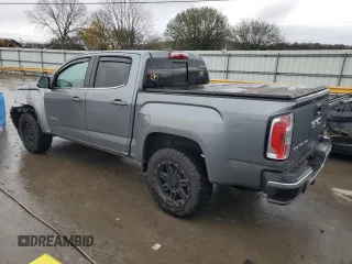 2018 GMC Canyon 2WD SLE with VIN 1GTG5CEN5J1216265, listed as a Copart auction lot 81245954 with 77,464 mi miles and Salvage Title. Bid and sale history available at carsss.com. Image 2.