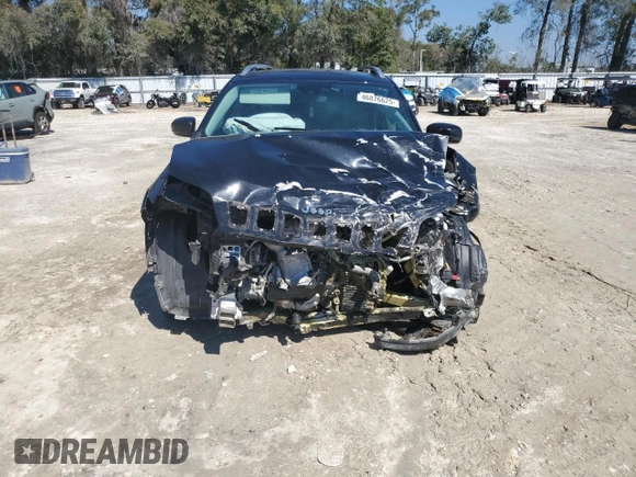 2021 Jeep Cherokee Latitude with VIN 1C4PJLCB6MD173708, listed as a Copart auction lot 46876625 with 0 mi miles and Non Repairable. Bid and sale history available at carsss.com. Image 5.