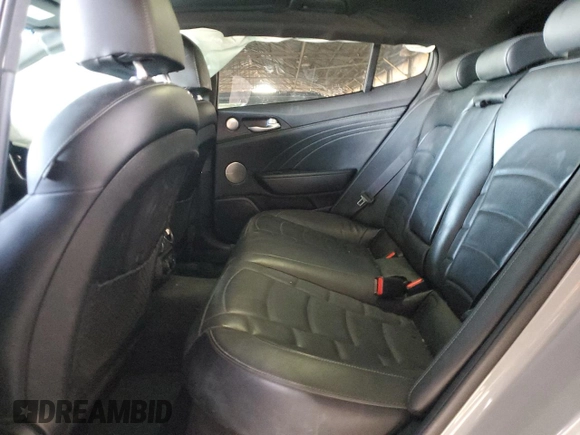 2022 Kia Stinger GT2 with VIN KNAE55LC8N6111584, listed as a Copart auction lot 81283814 with 44,654 mi miles and Salvage Title. Bid and sale history available at DreamBid. Image 10.