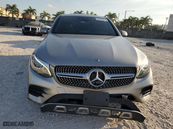 2019 Mercedes-Benz GLC with VIN WDC0J4KBXKF535110, listed as a Copart auction lot 43216615 with 105,050 mi miles and Salvage Title. Bid and sale history available at carsss.com. Image 5.