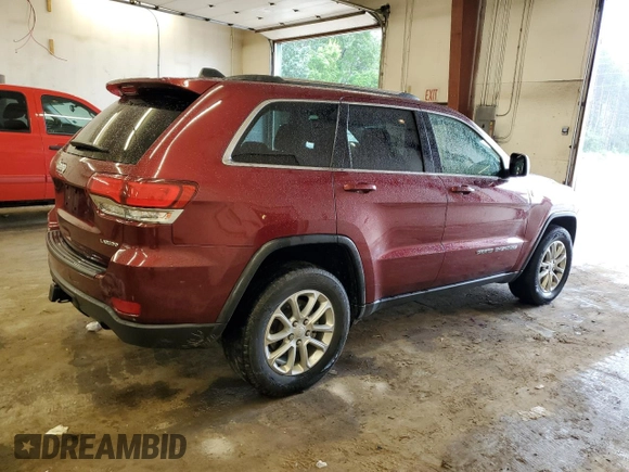 2021 Jeep Grand Cherokee Laredo E с VIN 1C4RJFAG0MC552959, выставлен на аукционе Copart как лот 62403245 с пробегом 103 019 миль миль и Списание • Salvage title. История ставок и продаж доступна на DreamBid. Изображение 3.