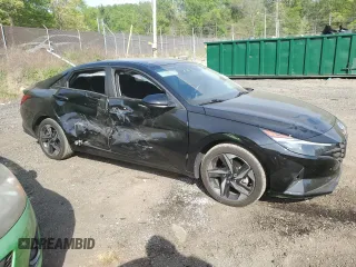 2023 Hyundai Elantra SEL with VIN KMHLS4AG1PU518305, listed as a Copart auction lot 54372585 with 29,448 mi miles and Salvage title. Bid and sale history available at DreamBid. Image 4.