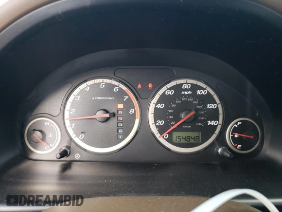 2002 Honda CR-V EX with VIN JHLRD78872C082442, listed as a Copart auction lot 42456945 with 154,848 mi miles and Salvage Title. Bid and sale history available at DreamBid. Image 9.