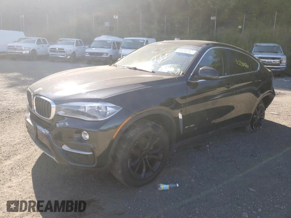 2016 BMW X6 xDrive35i with VIN 5UXKU2C53G0N81759, listed as a Copart auction lot 55359052 with 81,674 mi miles. Bid and sale history available at carsss.com. Image 2.