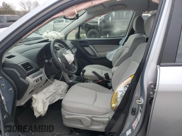 2015 Subaru Forester 2.5i with VIN JF2SJAAC0FG836669, listed as a Copart auction lot 44684335 with 205,858 mi miles and Salvage Title. Bid and sale history available at carsss.com. Image 7.