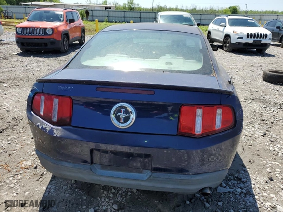 2010 Ford Mustang V6 with VIN 1ZVBP8ANXA5137610, listed as a Copart auction lot 52352175 with 173,848 mi miles and Clean Title. Bid and sale history available at carsss.com. Image 6.