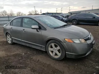 2007 Honda Civic EX with VIN 1HGFA16807L139145, listed as a Copart auction lot 52444095 with 217,422 mi miles and Salvage Title. Bid and sale history available at DreamBid. Image 4.