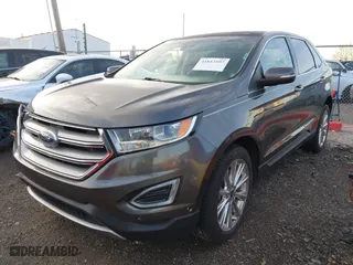 2017 Ford Edge Titanium with VIN 2FMPK4K80HBC42618, listed as a IAAI auction lot 41812597 with 83,945 mi miles. Bid and sale history available at carsss.com. Image 17.
