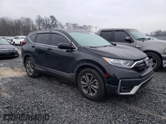 2020 Honda CR-V EX-L with VIN 2HKRW1H8XLH407949, listed as a Copart auction lot 72477072 with 33,005 mi miles. Bid and sale history available at carsss.com. Image 4.